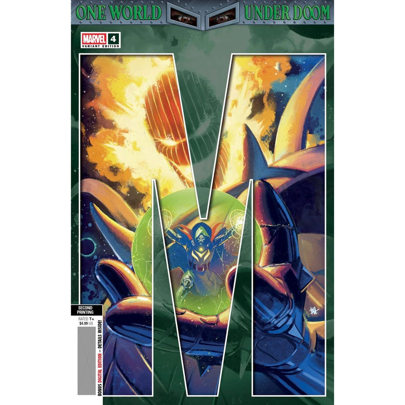 One World Under Doom: #1 2 3 4 Complete Connecting Covers Set Comics Marvel Comics