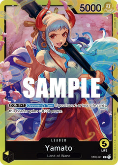 One Piece TCG: Starter Deck Yamato Card Game Bandai Namco