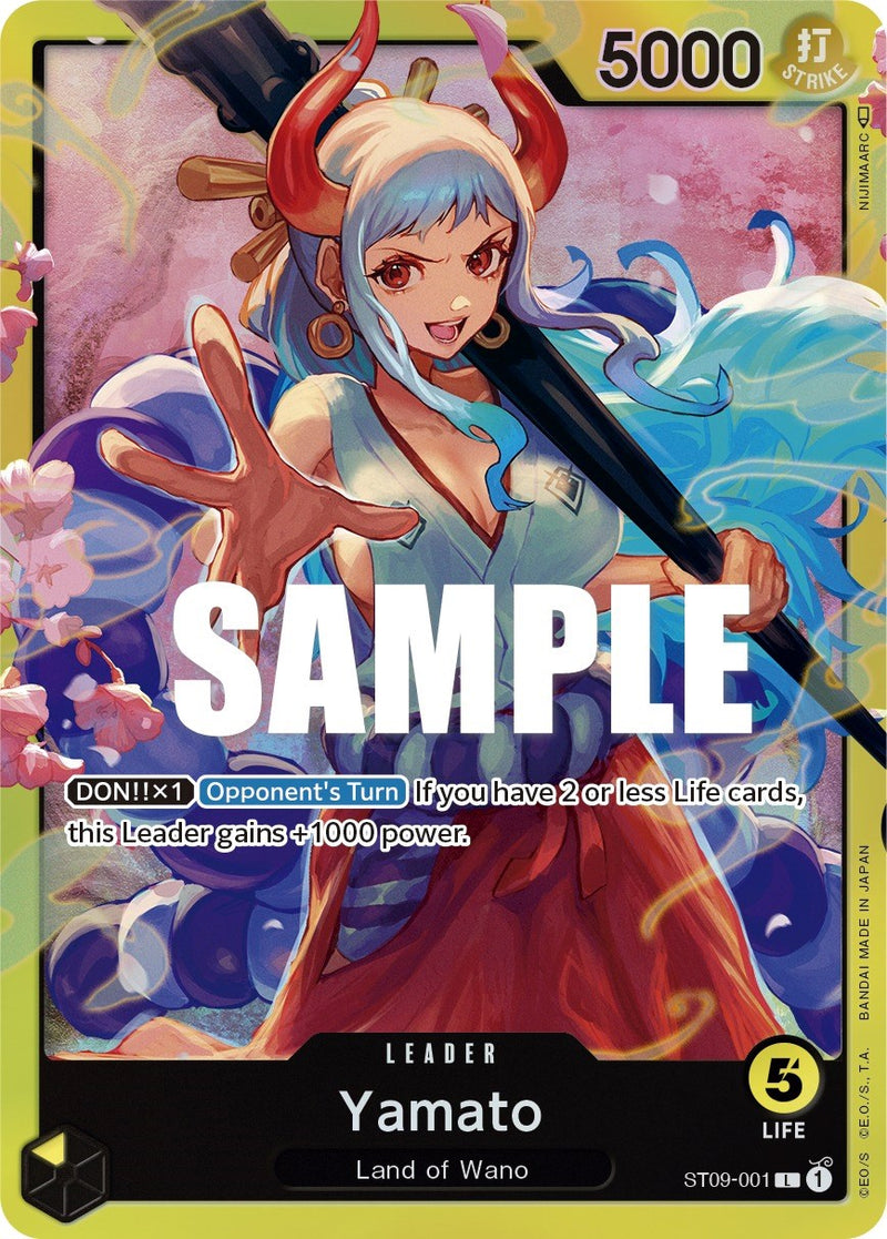One Piece TCG: Starter Deck Yamato Card Game Bandai Namco