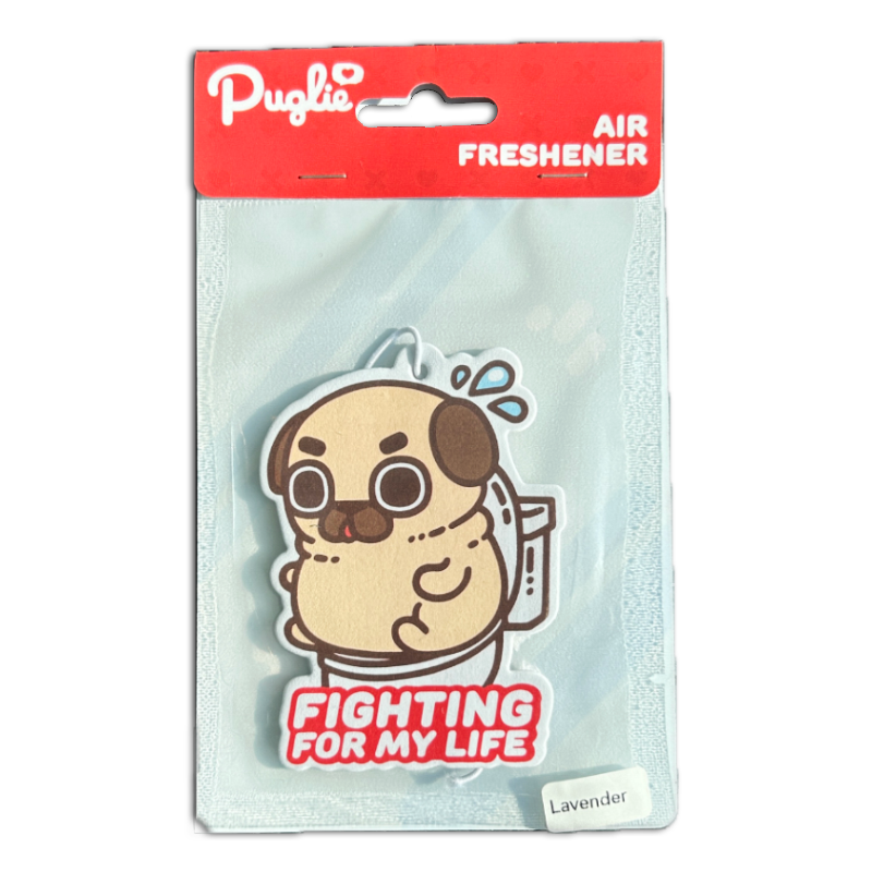 Fighting For My Life Puglie Air Freshener Home Office Puglie Mart
