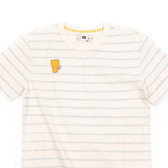 Milk Mocha Bear: Giordano x Milk Mocha Bear: Painting Stripes T-Shirts Milk Mocha Bear
