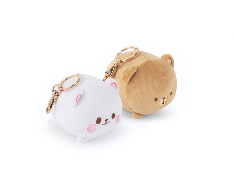 Milk Mocha Bear: Chonky Plush Keychain Set Keychains Milk Mocha Bear