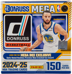 Panini Donruss: Basketball Mega Box 2024-2025 - 10 Packs Sports Cards Panini