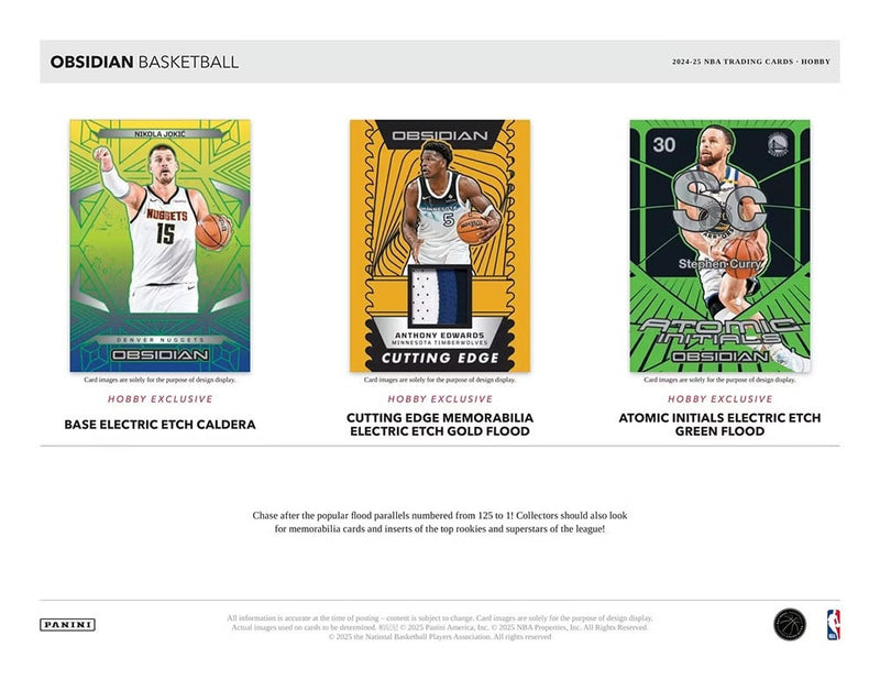 Panini Obsidian Basketball 2024-25 Hobby Box