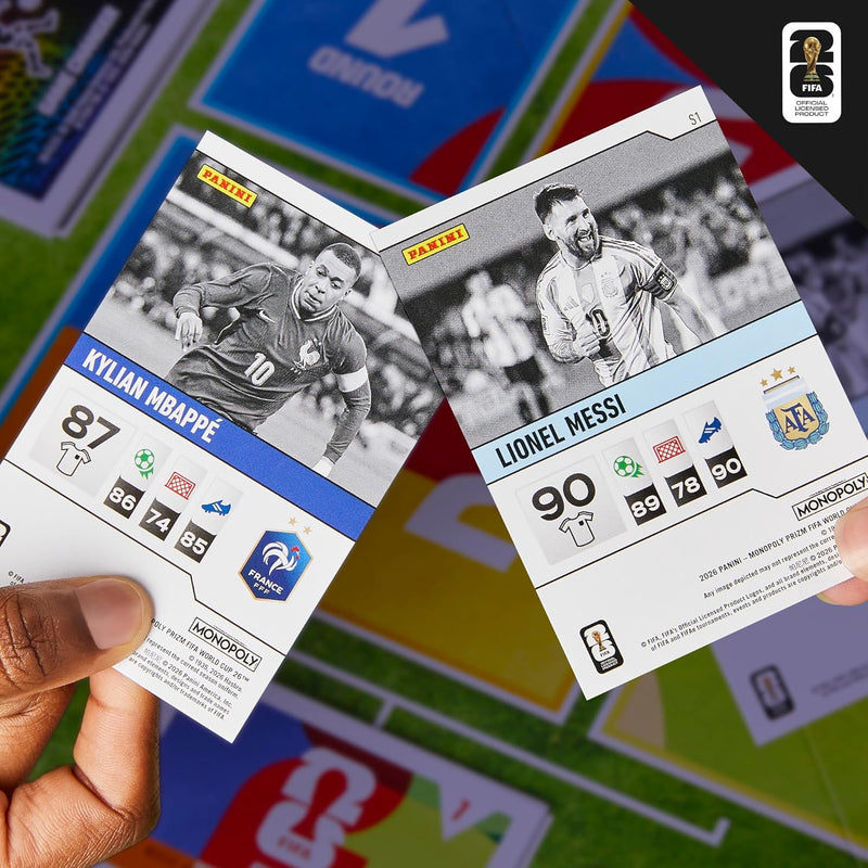 Monopoly Panini: Prizm FIFA World Cup Board Game (2026) Board Game Panini