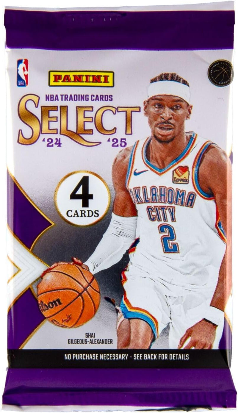 Panini 2024-25 Select Basketball Trading Card Mega Box (10 packs) Sports Cards Panini