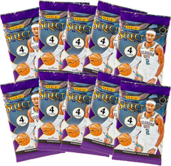 Panini 2024-25 Select Basketball Trading Card Mega Box (10 packs) Sports Cards Panini