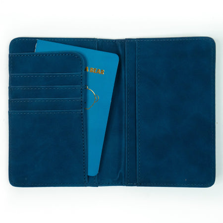 Travel Passport Wallet - Mocha Travel Accessories Milk Mocha Bear
