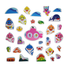 Pinkfong: Baby Shark: Bath Time Sticker Pack - 30 pcs Toys & Games WowWee