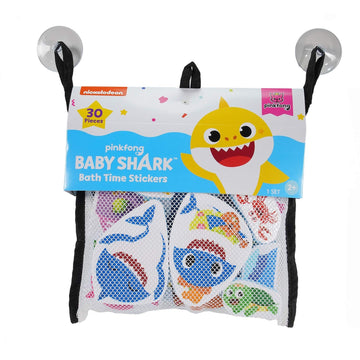 Pinkfong: Baby Shark: Bath Time Sticker Pack - 30 pcs Toys & Games WowWee