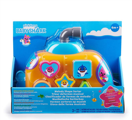 Baby Shark: Pinkfong Melody Shape Sorter Toys & Games WowWee