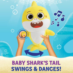 Pinkfong: Baby Shark Sing and Swing - Baby Shark & William Plush Toys & Games WowWee