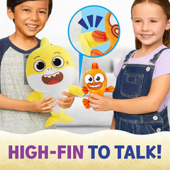 Pinkfong: Baby Shark Sing and Swing - Baby Shark & William Plush Toys & Games WowWee