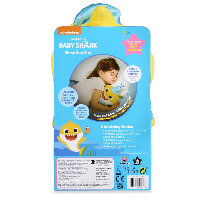 Pinkfong Baby Shark: Sleep Soother Plush Toys & Games WowWee
