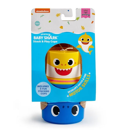 Pinkfong Baby Shark: Stack and Play Cups Toys & Games WowWee
