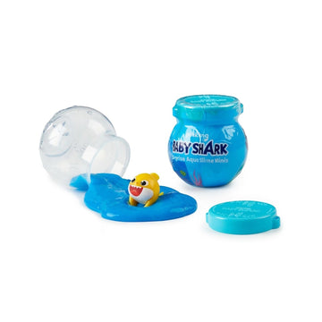 Pinkfong: Baby Shark - Surprise Aqua Slime Minis - 1 Random Figure Toys & Games WowWee