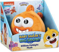 Pinkfong Baby Shark: William Fishlight Plush Toys & Games WowWee