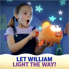 Pinkfong Baby Shark: William Fishlight Plush Toys & Games WowWee