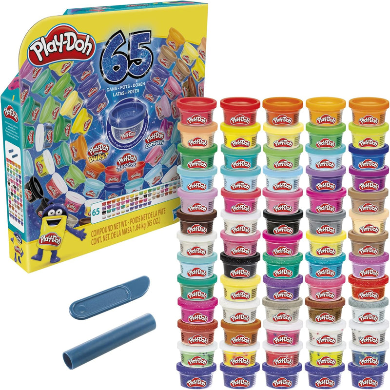 Play-Doh: Ultimate Colour Collection - 65-Pack Toys & Games Hasbro