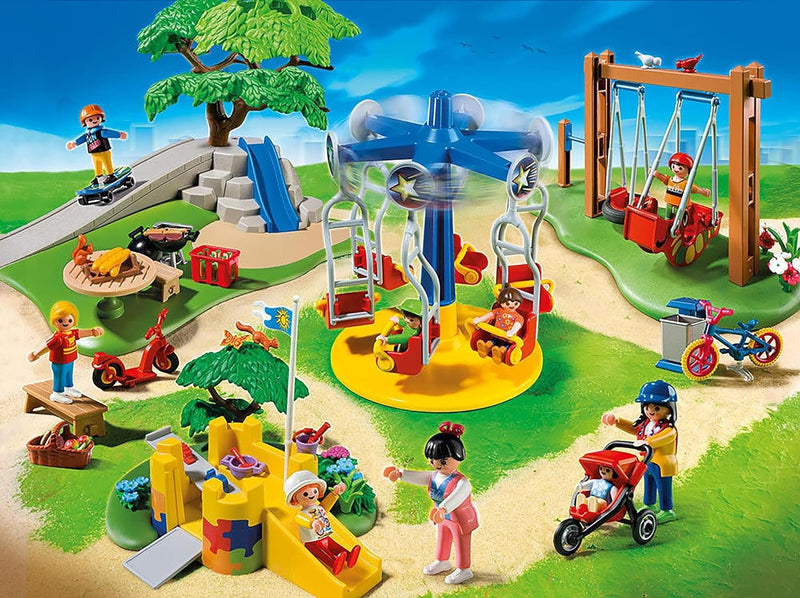 Playmobil: City Life Playground Toys & Games Playmobil