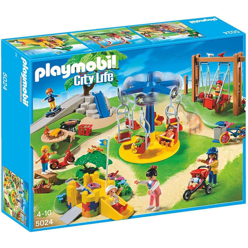Playmobil: City Life Playground Toys & Games Playmobil
