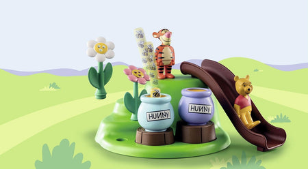 Playmobil: 1.2.3 & Disney: Winnie's & Tigger's Bee Garden - 10 Piece Playset Toys & Games Playmobil
