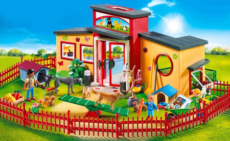 Playmobil My Life: Pet Hotel - 159 Piece Playset Toys & Games Playmobil