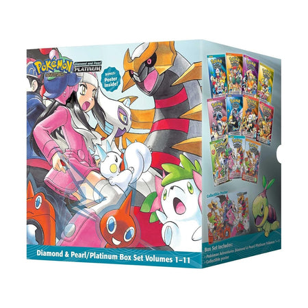 Pokemon Adventures: Diamond and Pearl and Platinum Box Set - Volume 1-11 Manga Viz Media