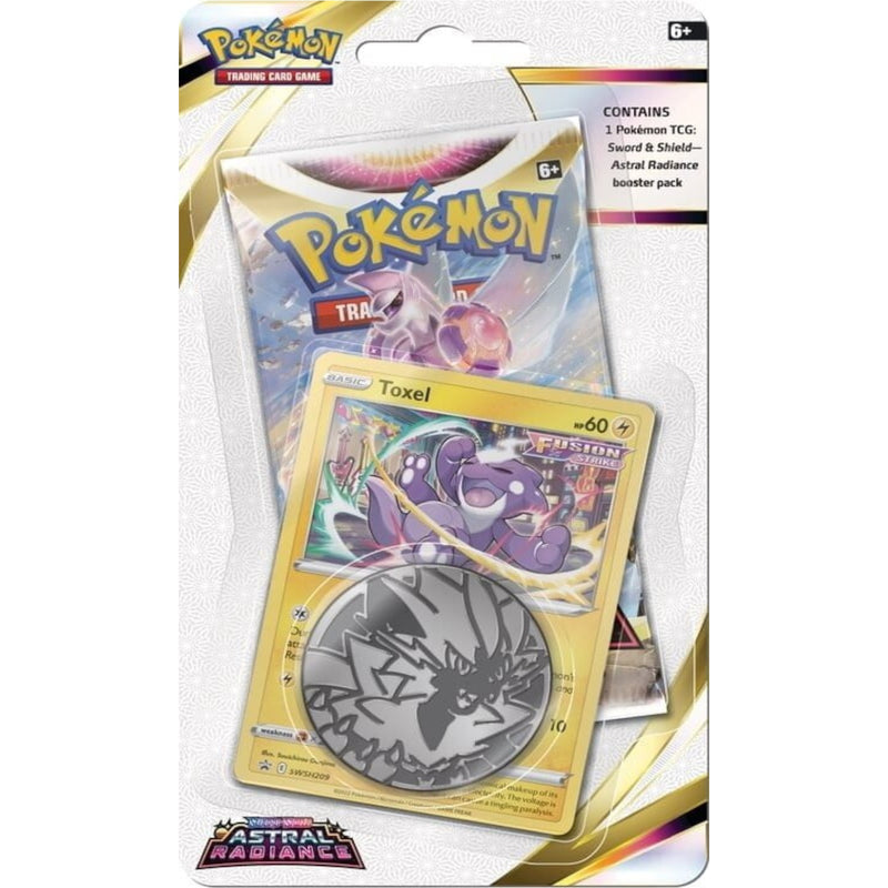 Pokemon: Astral Radiance Checklane Blister Pack - Toxel Card Game Pokemon