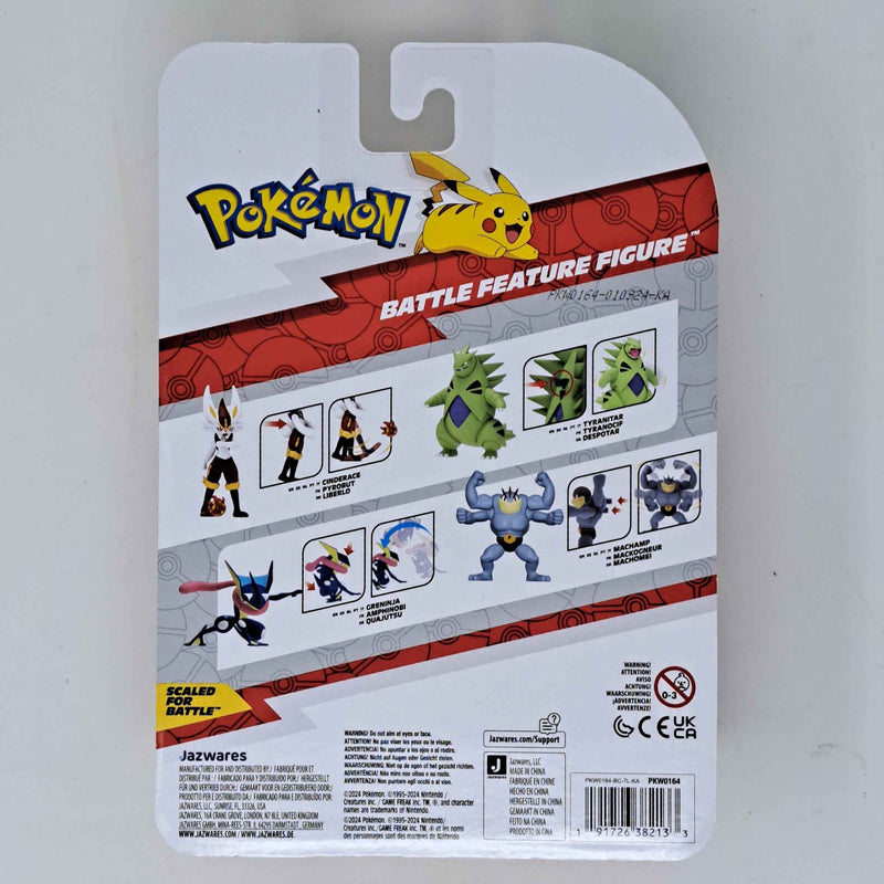Pokemon: Battle Feature Figure - Cinderace Toys & Games Jazwares