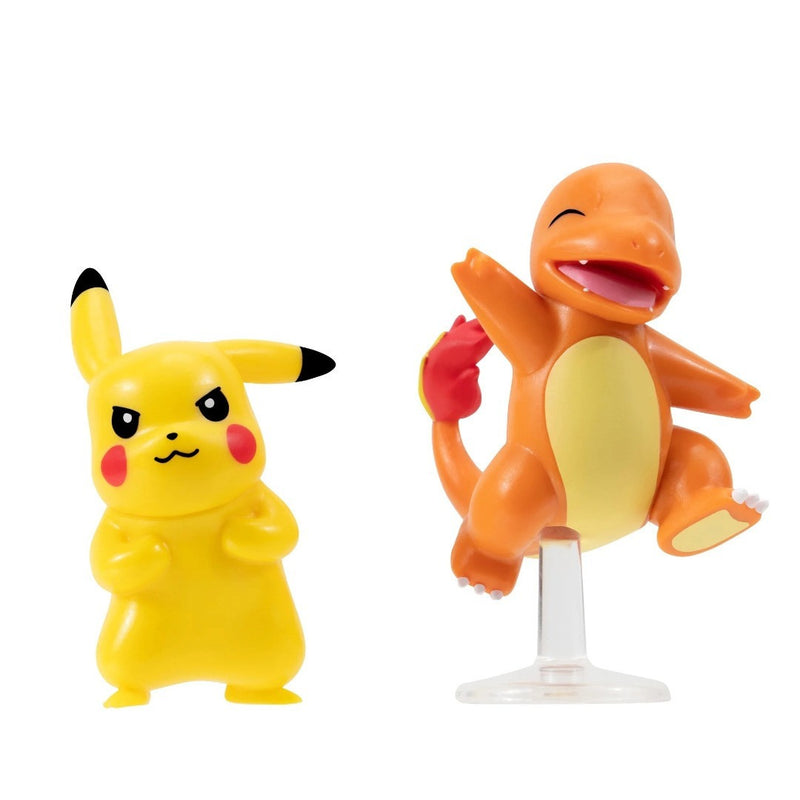 Pokemon Battle Figure Pack: Charmander and Pikachu Toys & Games Jazwares