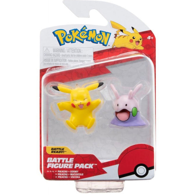 Pokemon: Battle Figure Pack - Pikachu and Goomy Toys & Games Jazwares
