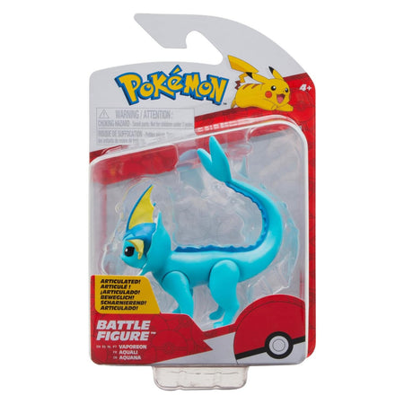 Pokemon: Battle Figure Pack - Vaporeon Toys & Games Jazwares