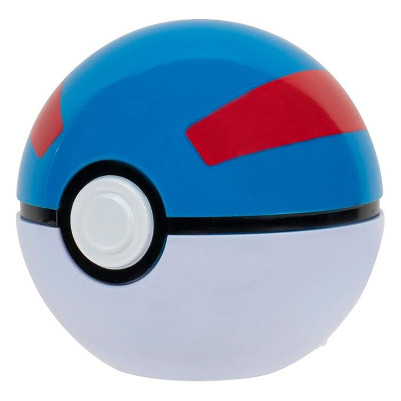 Pokemon: Clip 'N' Go - Alolan Vulpix and Great Ball Toys & Games Jazwares