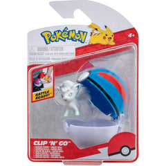 Pokemon: Clip 'N' Go - Alolan Vulpix and Great Ball Toys & Games Jazwares