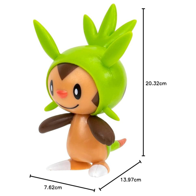 Pokemon: Clip 'N' Go - Chespin and Poke Ball Toys & Games Jazwares