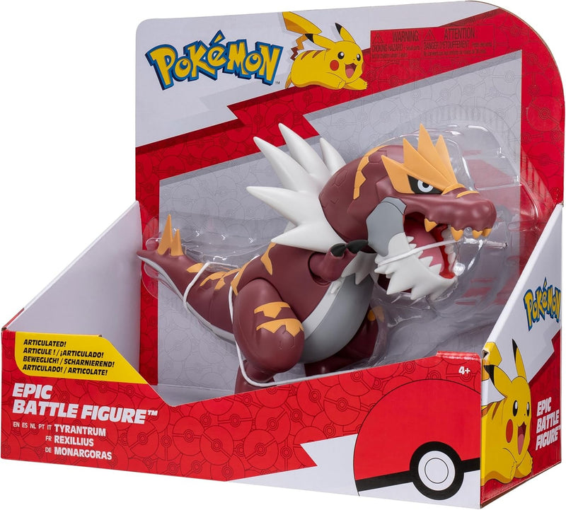Pokemon: Epic Battle Figure Tyrantrum Toys & Games Pokemon