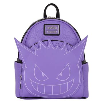 Loungefly: Pokemon Gengar Cosplay Glow Mini Backpack Clothing and Apparel Loungefly