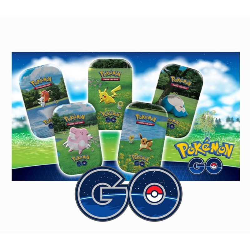 Pokemon TCG: Go Mini Tins - Collection of 10 Card Game Pokemon