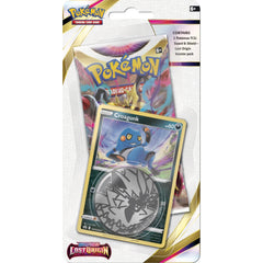 Pokemon: Lost Origin Checklane Blister Pack - Croagunk Card Game Pokemon