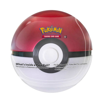 Pokemon: Poke Ball Tin 2023 - 3 Packs 1 Coin Card Game Pokemon