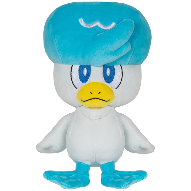 Pokemon: Wicked Cool Toys - Quaxly 8-Inch Plush Toys & Games Jazwares