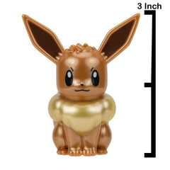Pokemon Select: Metallic Battle Figure - Eevee Toys & Games Jazwares