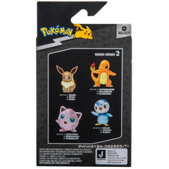 Pokemon Select: Metallic Battle Figure - Eevee Toys & Games Jazwares