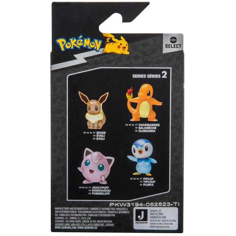 Pokemon Select: Metallic Battle Figure - Eevee Toys & Games Jazwares