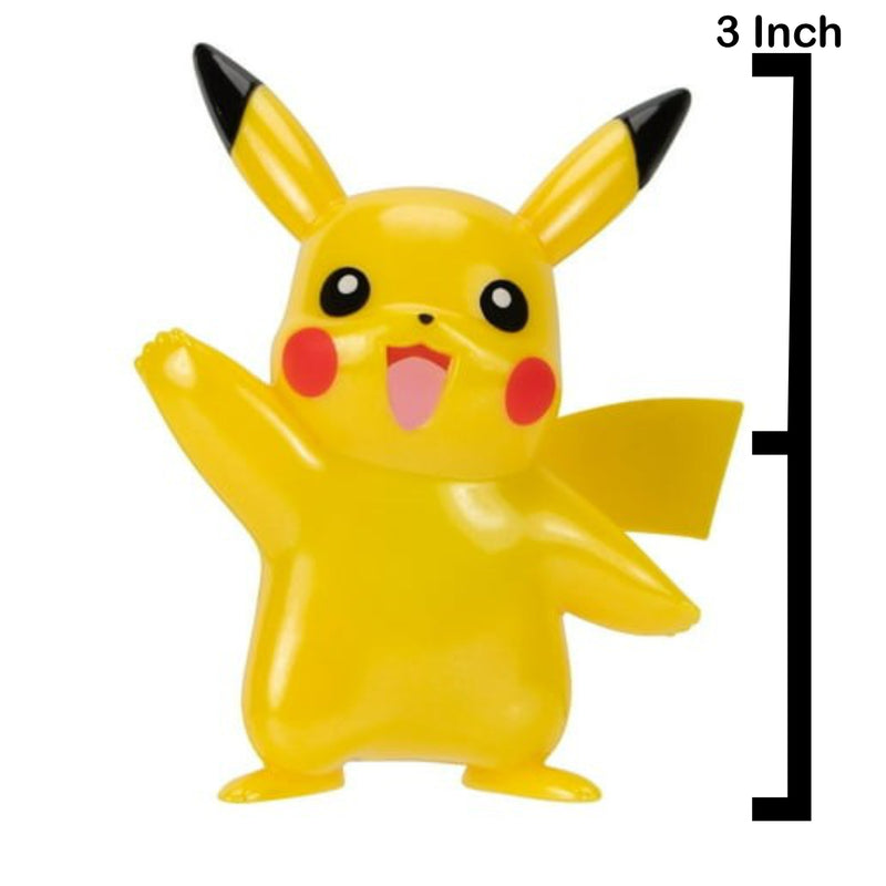 Pokemon Select: Metallic Battle Figure - Pikachu Toys & Games Jazwares
