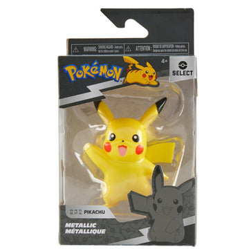 Pokemon Select: Metallic Battle Figure - Pikachu Toys & Games Jazwares