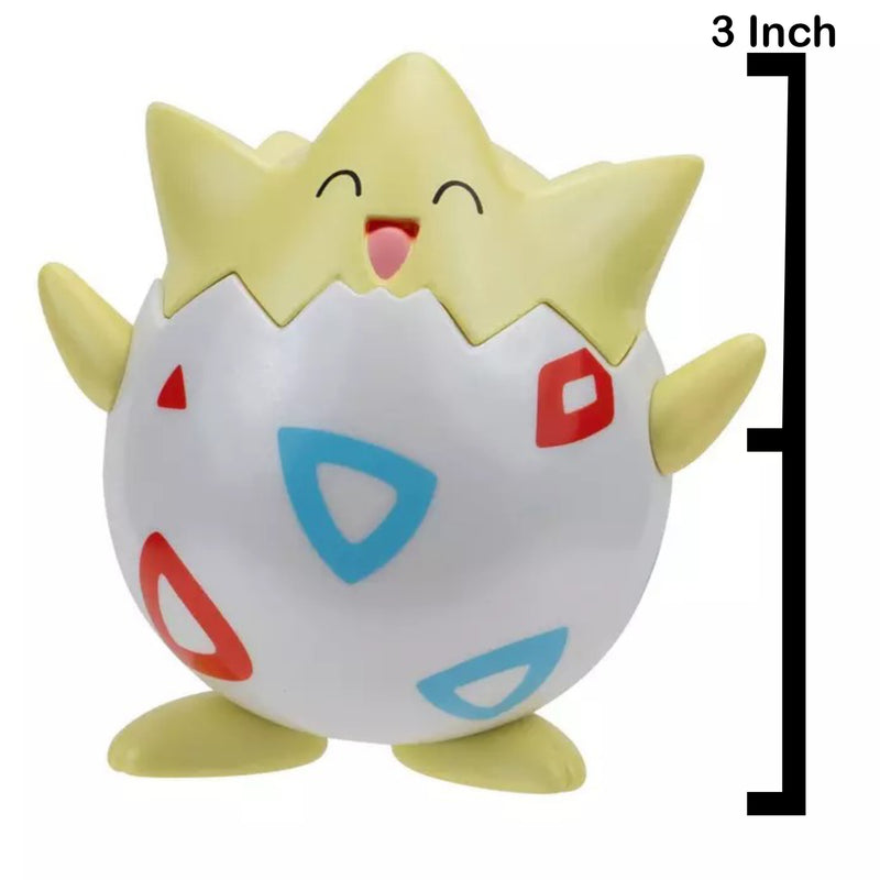 Pokemon Select: Metallic Battle Figure - Togepi Toys & Games Jazwares