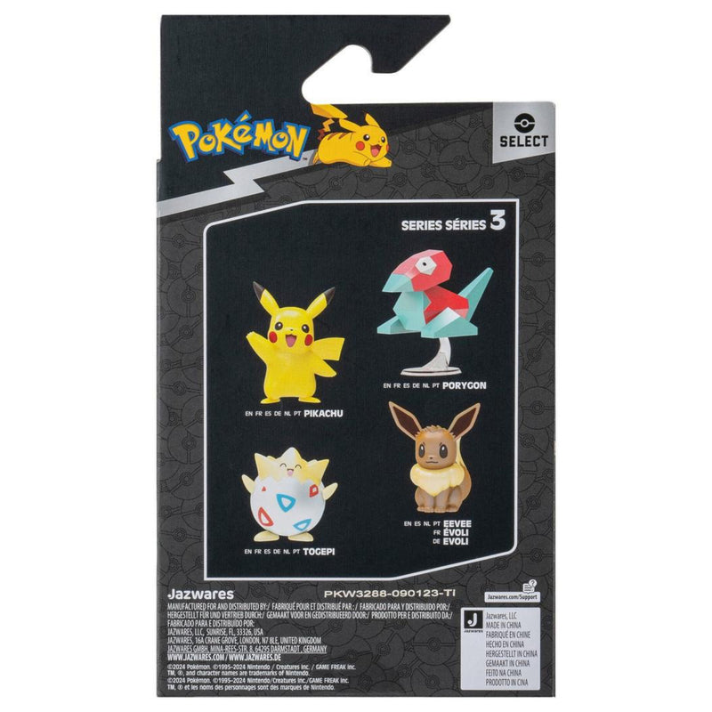Pokemon Select: Metallic Battle Figure - Togepi Toys & Games Jazwares
