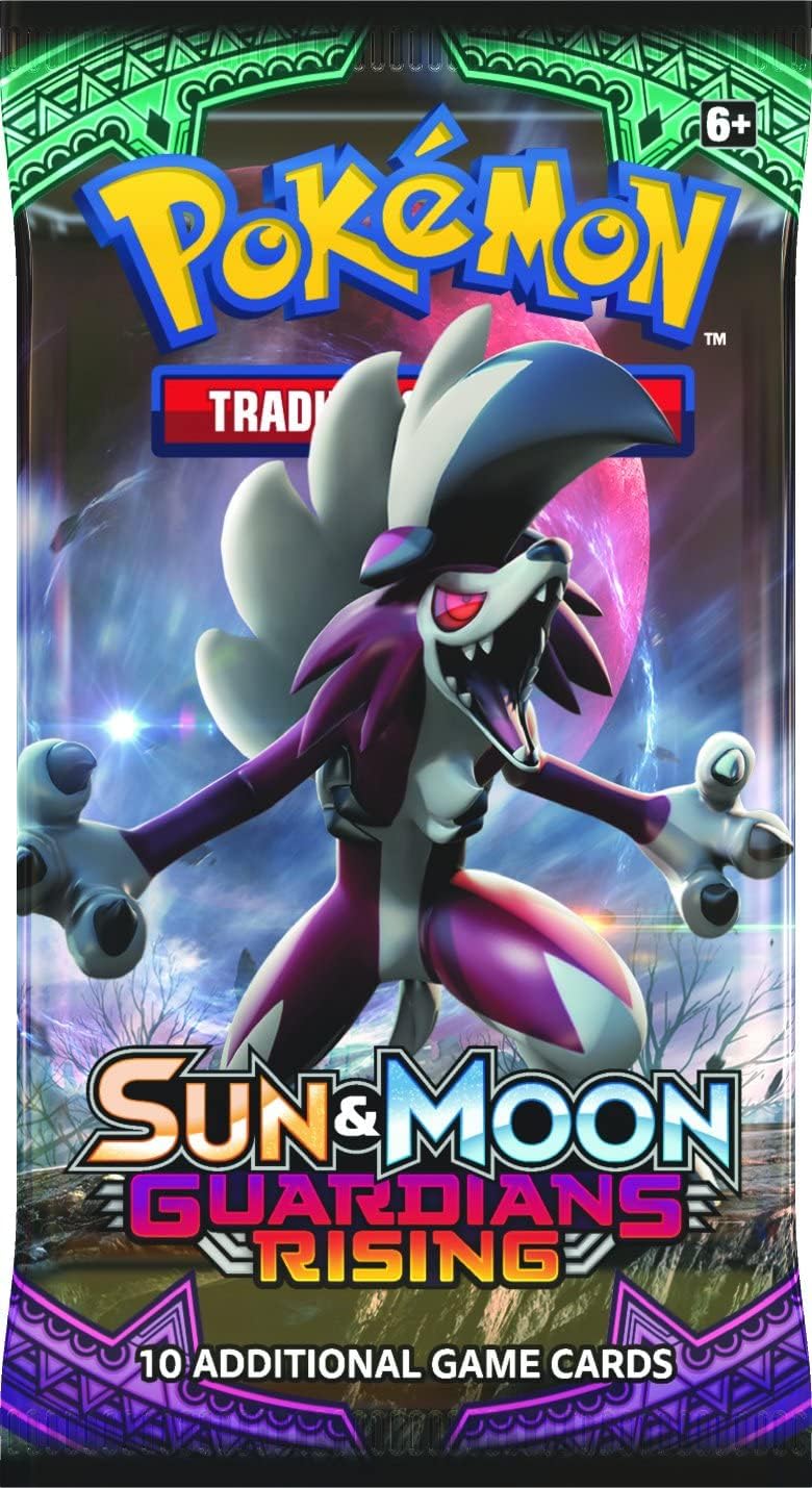 Pokemon TCG: Sun and Moon Guardians Rising Booster Pack Card Game Pokemon